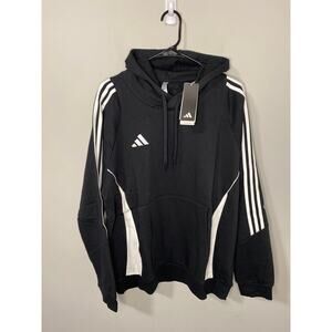 New Adidas Men’s Tiro24 Hoodie Soccer Sweatshirt, Size Large